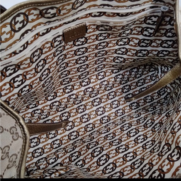 Gucci GG Monogram Princy Bow Shoulder Bag - Picture 8 of 9